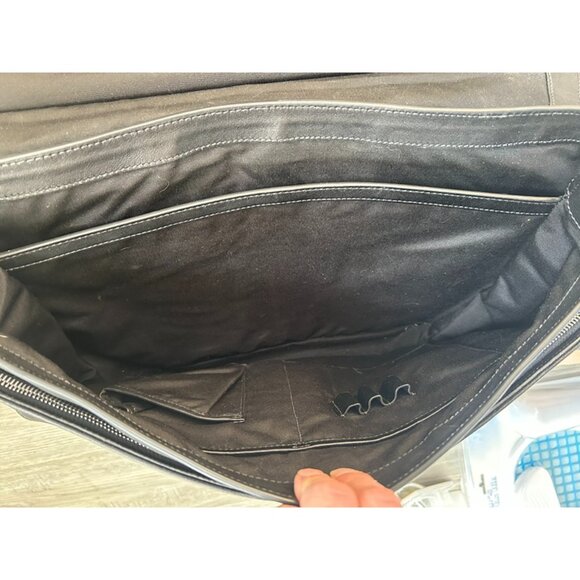 COACH F70098 Black Business Beekman Messenger Briefcase Laptop Bag - Picture 6 of 16